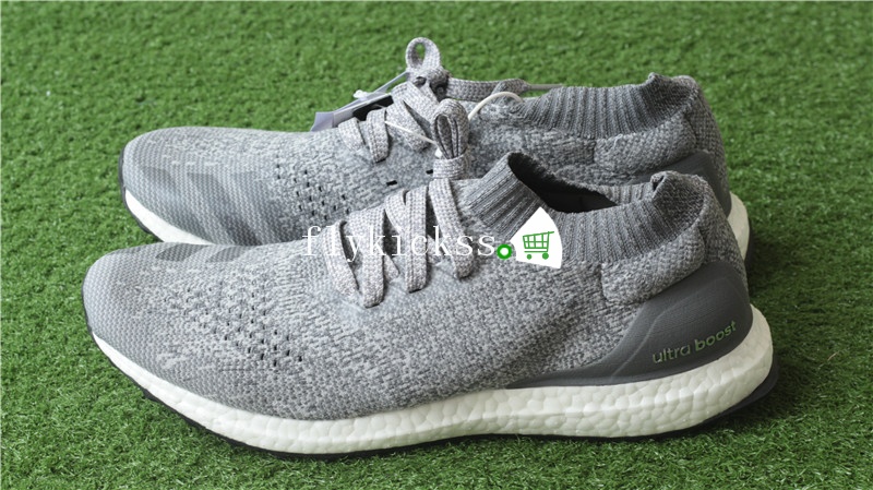 Real Boost Adidas Ultra Boost UB Uncaged Sock Grey BY2550